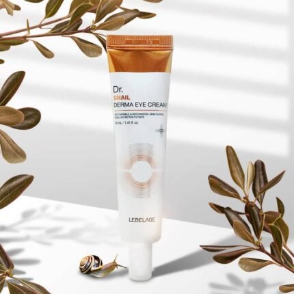 Dr. Snail Derma Eye Cream in using